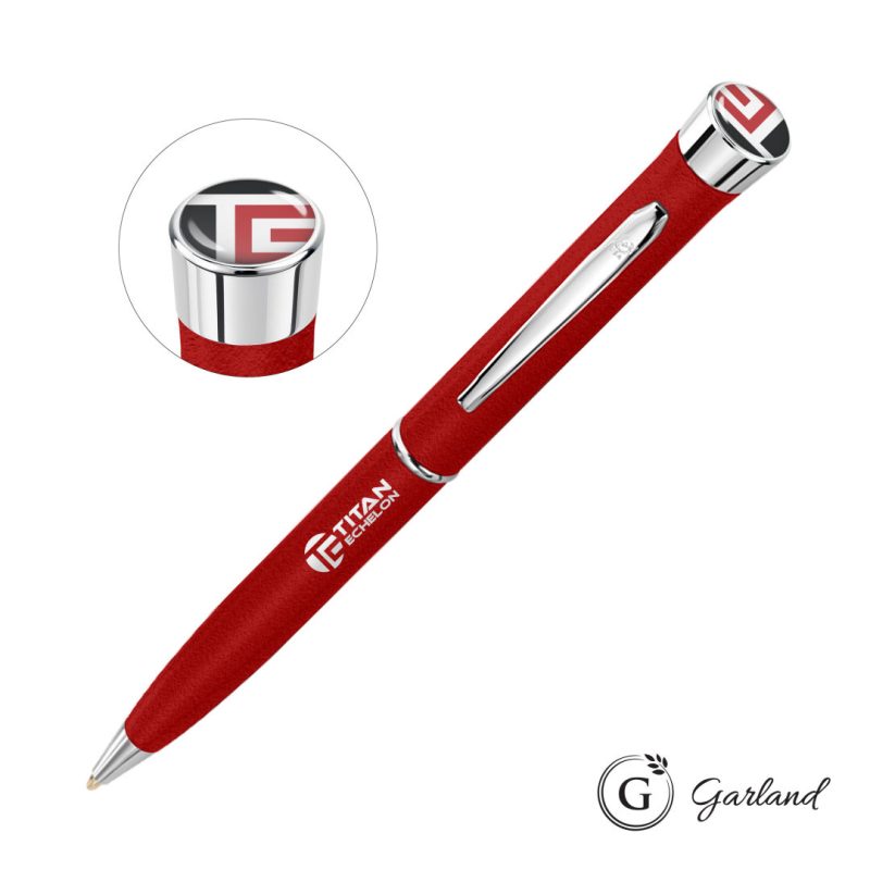 Garland Tactical Custom Textured Twist Pen - Chrome - 3